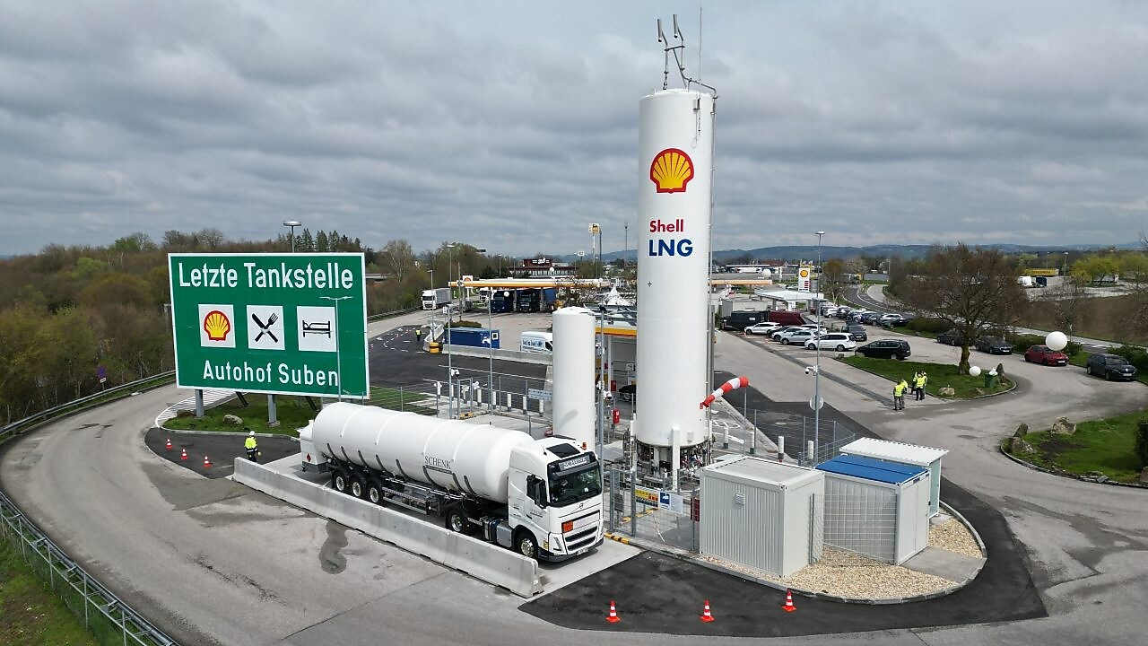 Shell LNG Tankstelle St.Marienkirchen