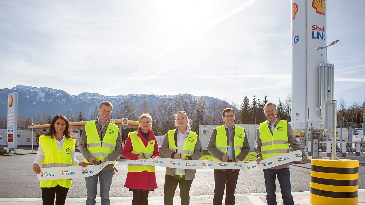 Shell LNG salzburg erffnung