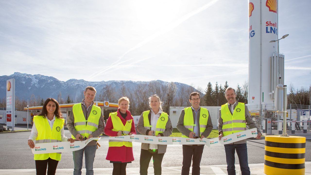 Shell LNG salzburg erffnung