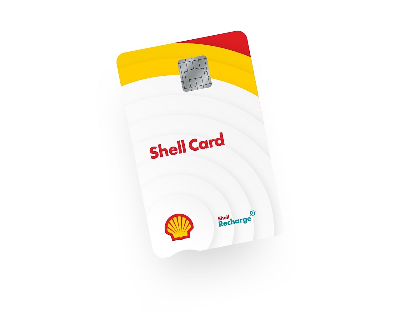 Shell Card in vergrößerter Darstellung
