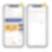 Es sind 2 Handys mit geöffneter Shell App zu sehen. Das 1. ist oben mit einer 1 in einem gelben Kreis gekennzeichnet. Es zeigt den Startscreen der Shell App. Auf dem 2. Handy Screen sieht man wie die Zahlungsmethoden in der Shell App für Shell SmartPay gewählt werden können.