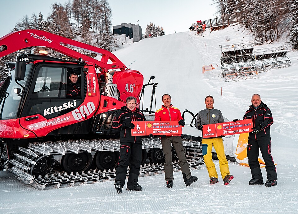 Kitzbühler Bergbahnen steigen auf Shell GTL Fuel Alpine um – im ersten Einsatz beim weltweit bekanntesten Skirennen