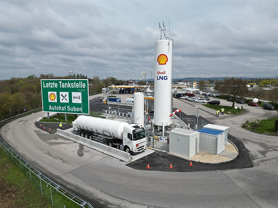 Shell LNG Tankstelle St.Marienkirchen