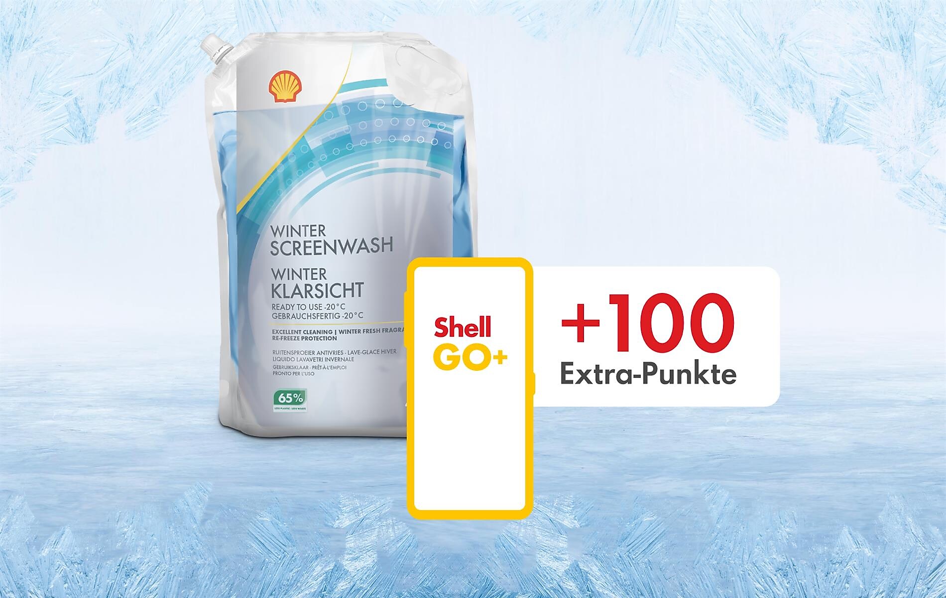 100 Extra-Punkte für Shell Winter Klarsicht 4l