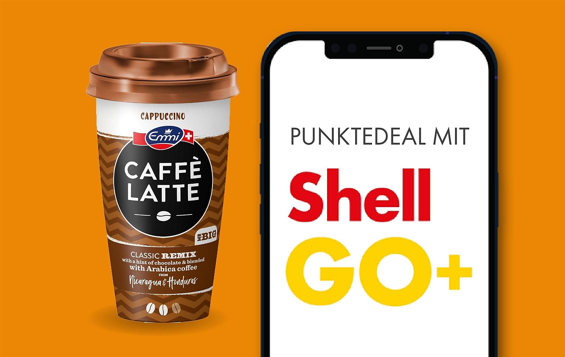 Shell Go+ Punktedeal: Emmi Café um 160 Punkte