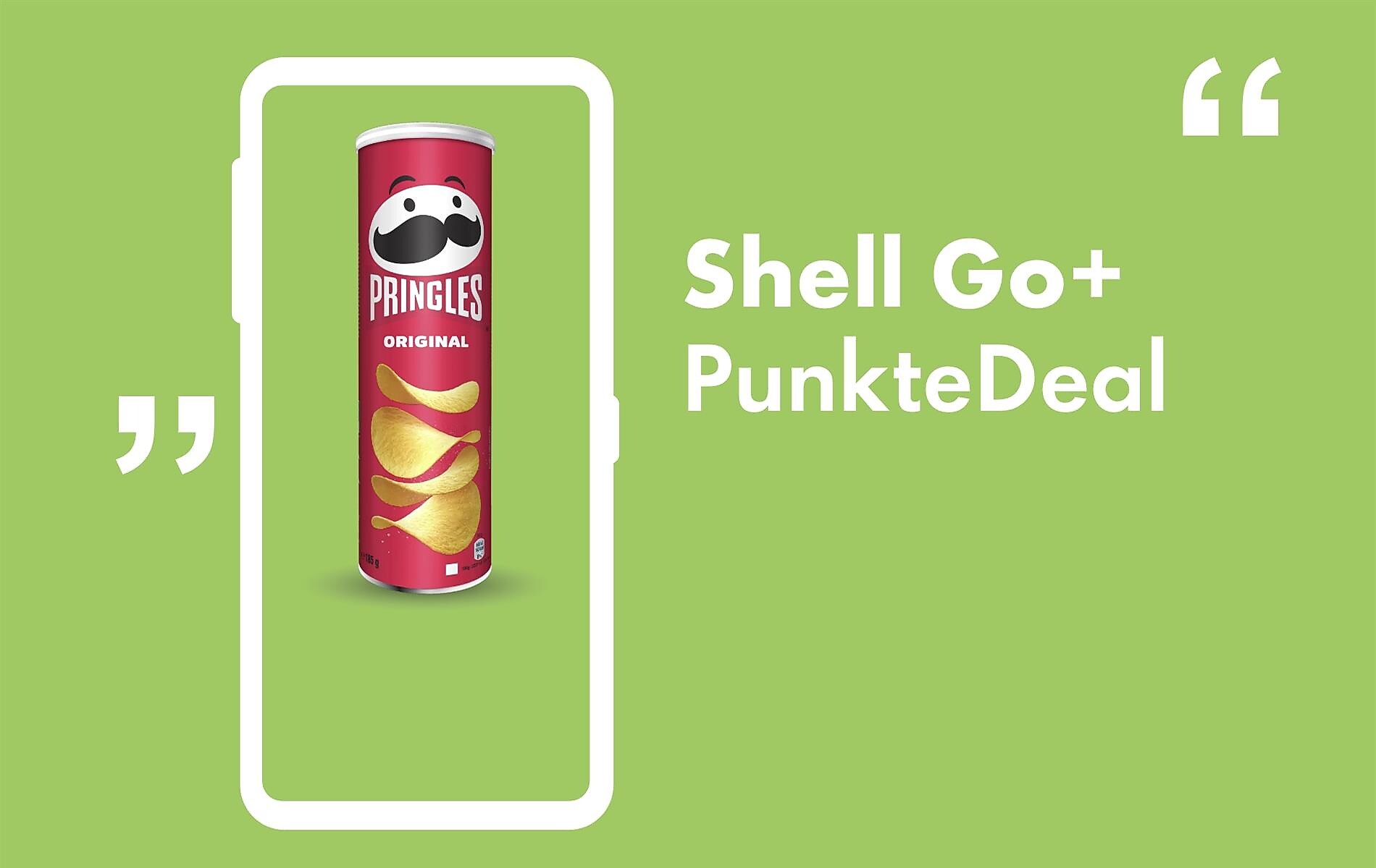 Shell Go+ Punktedeal: Pringles ab 180g um 360 Pkt.