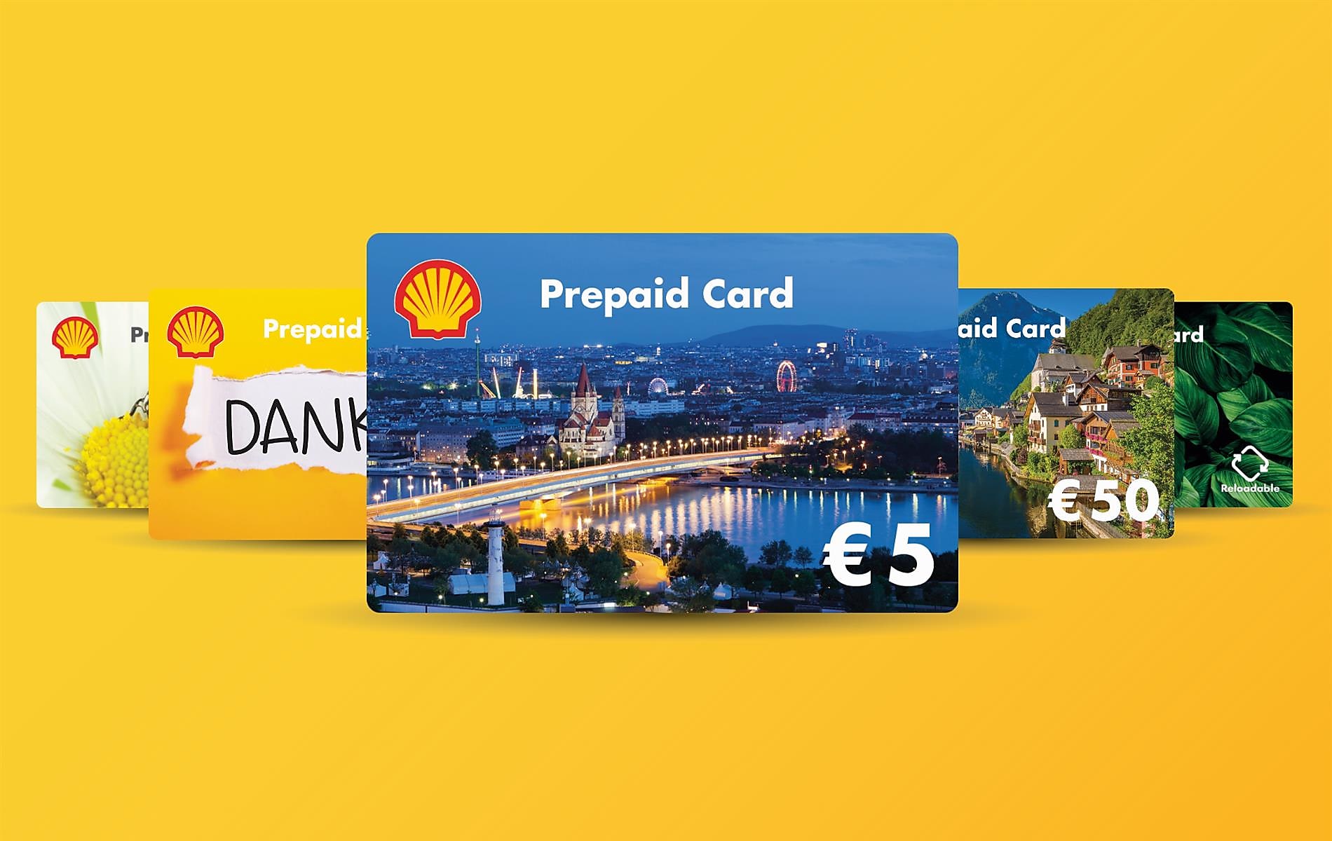 Shell Prepaid Card verschenken