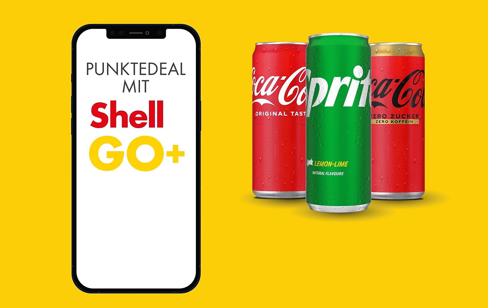 Shell Go+ Punktedeal: Coca Cola um 120 Punkte