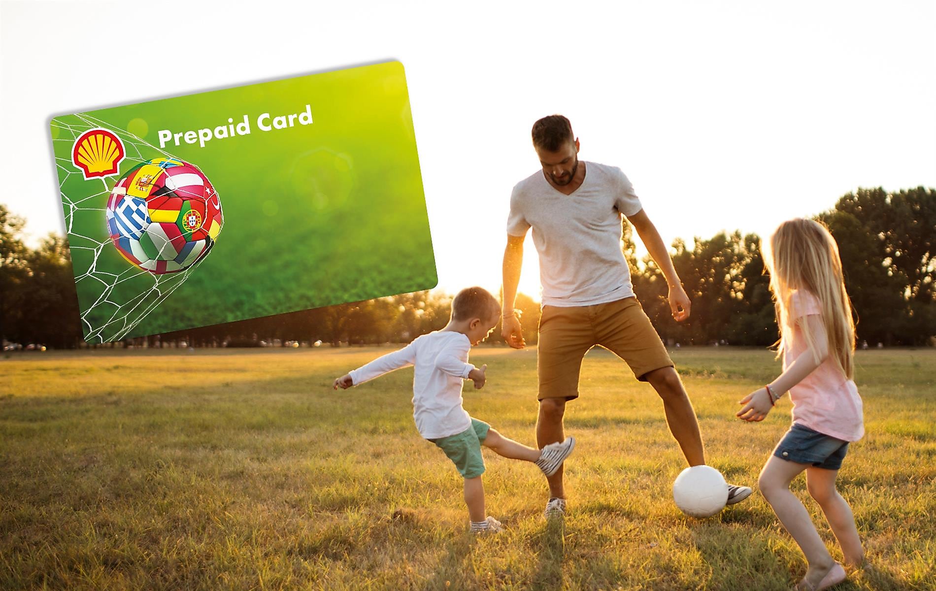 Einfach „Danke“ sagen mit der Shell Prepaid Card