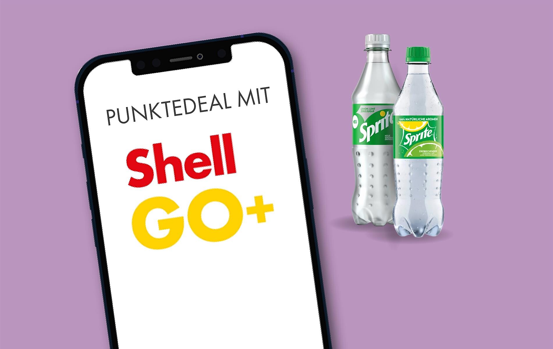 Shell Go+ Punktedeal: Sprite 0,5lt um 150 Pkte