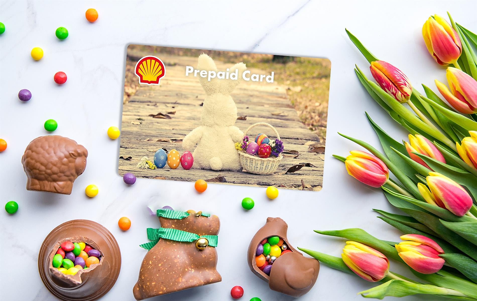 Shell Prepaid Cards zu Ostern verschenken