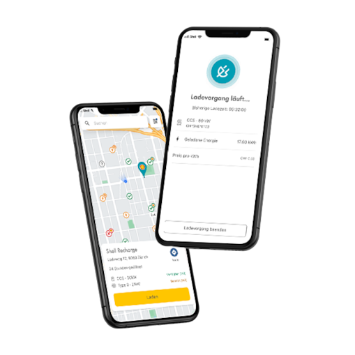 Smartphone mit Shell App